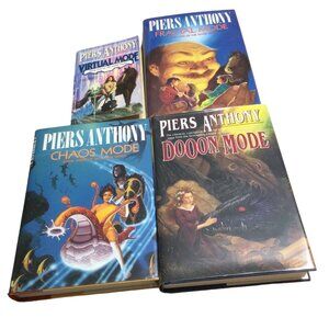 Mode Series 1-4 by Piers Anthony books softcover sci-fi
